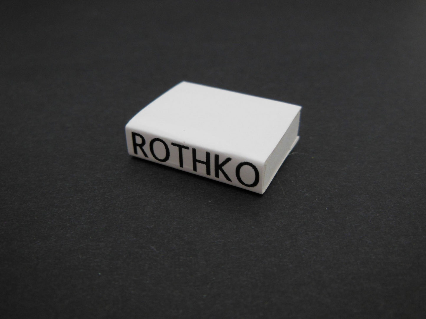 Rothko Art Book with White Cover