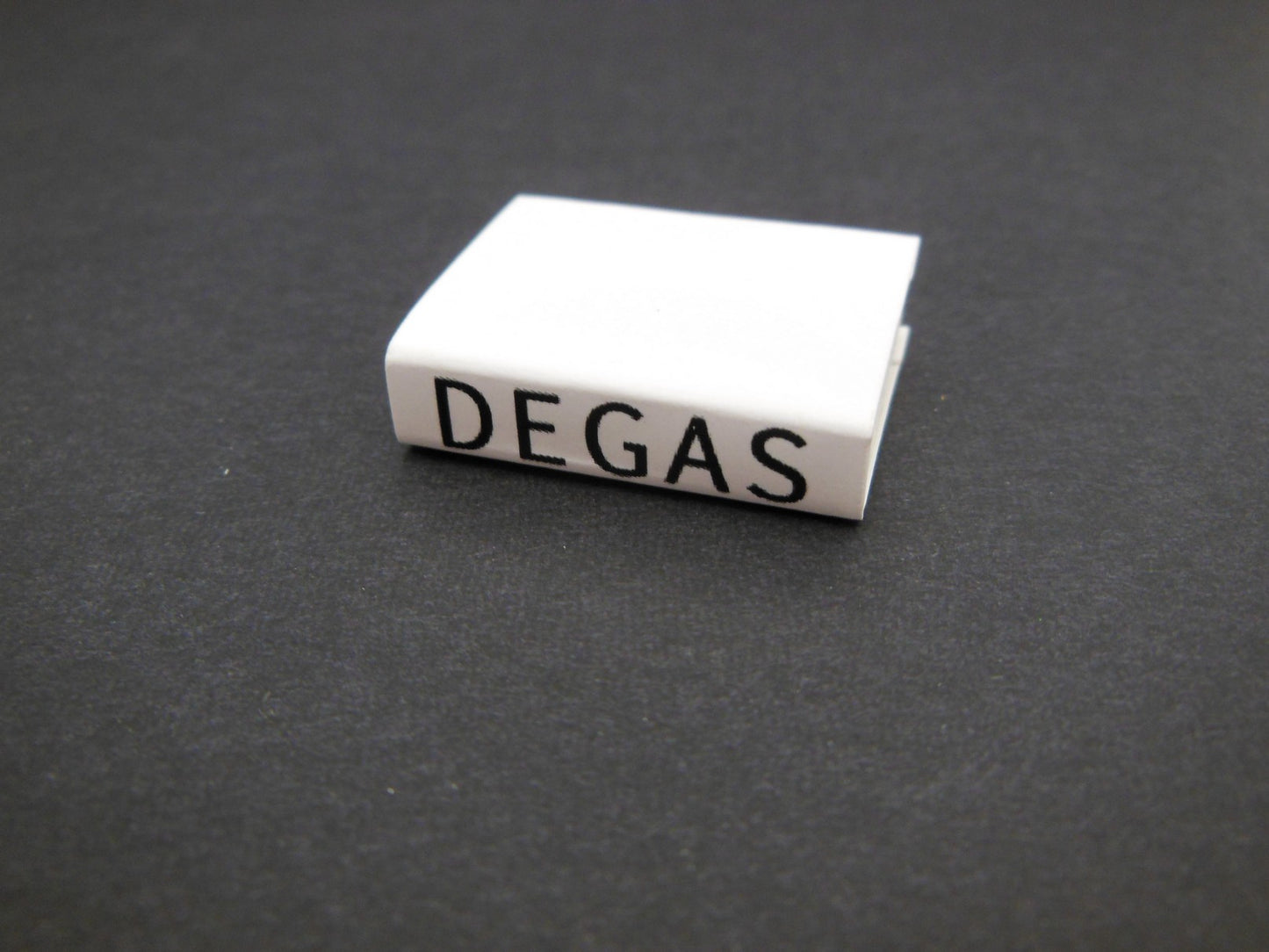 Degas Art Book with White Cover