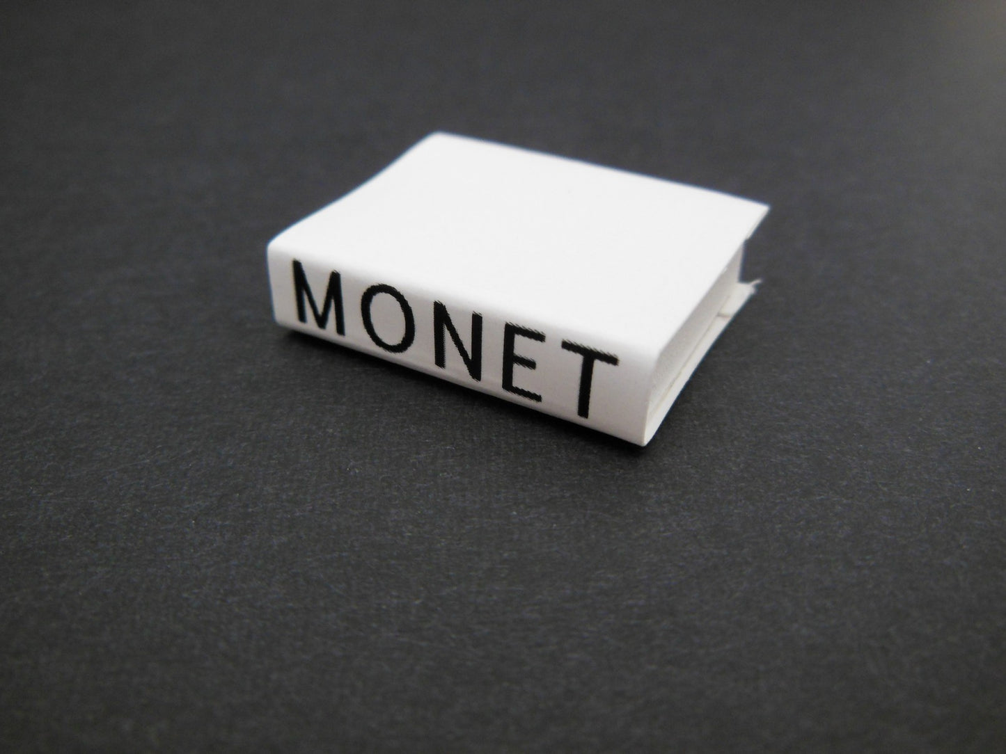 Monet Art Book with White Cover