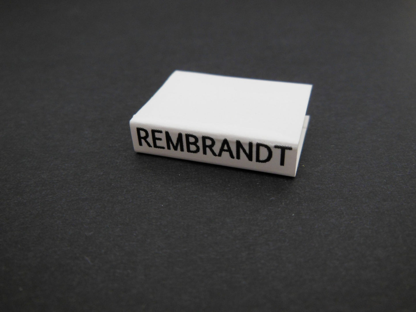 Rembrandt Art Book with White Cover