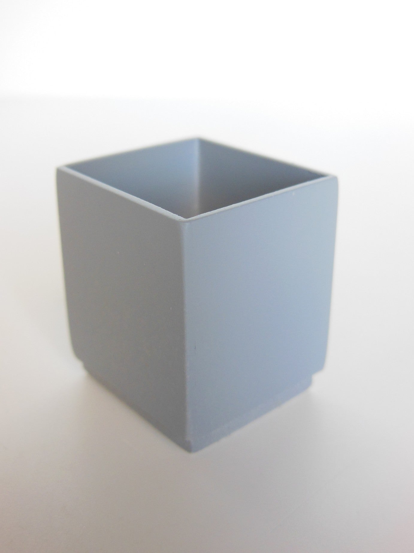 Gray Trash Can