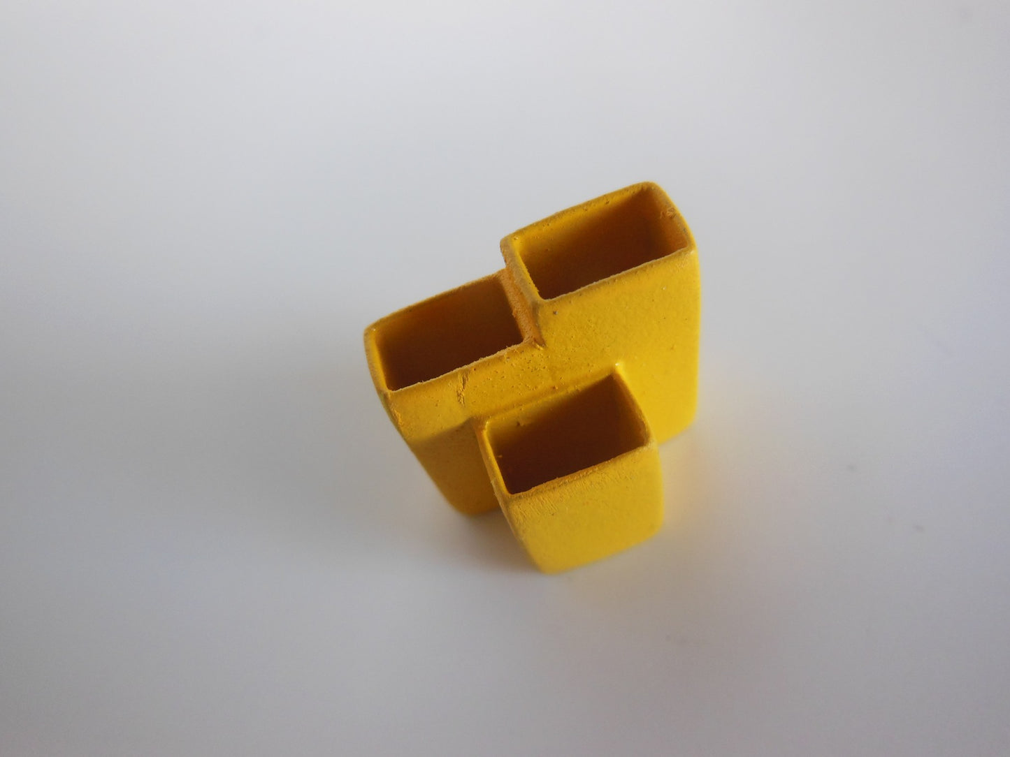 Yellow Trio Vases