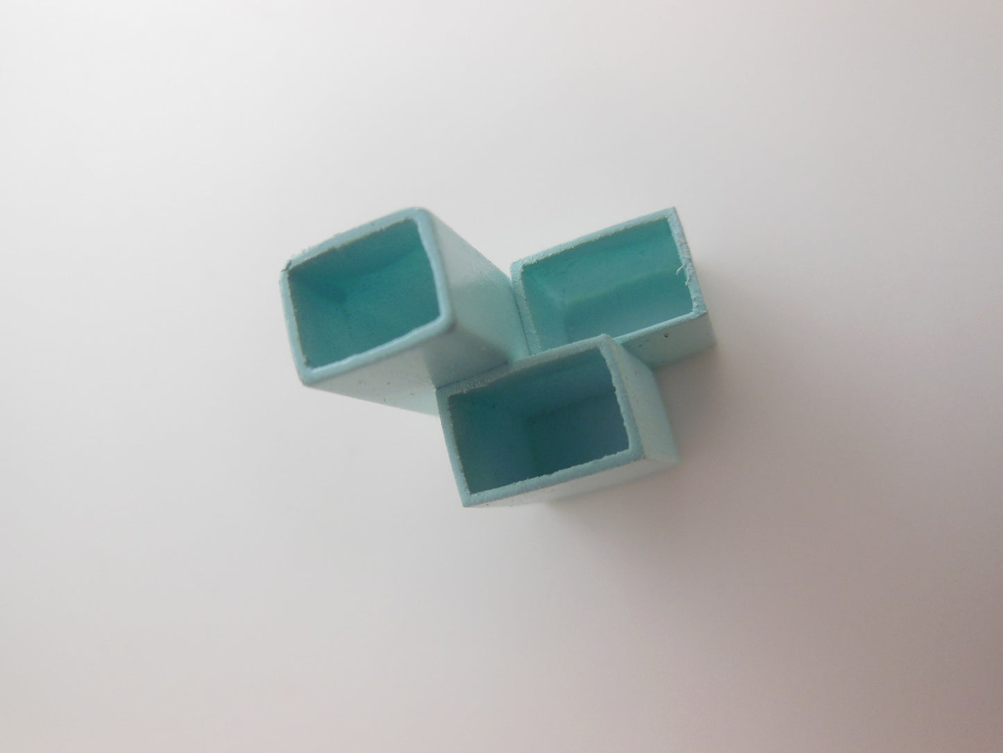 Blue Trio Vases