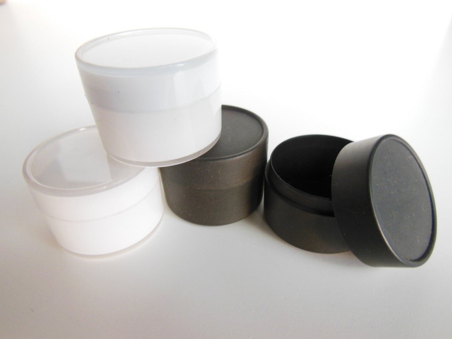 Round Storage Box - White