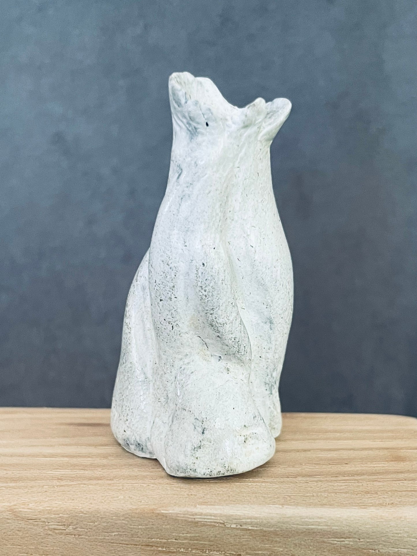 Strata Tall White Vase