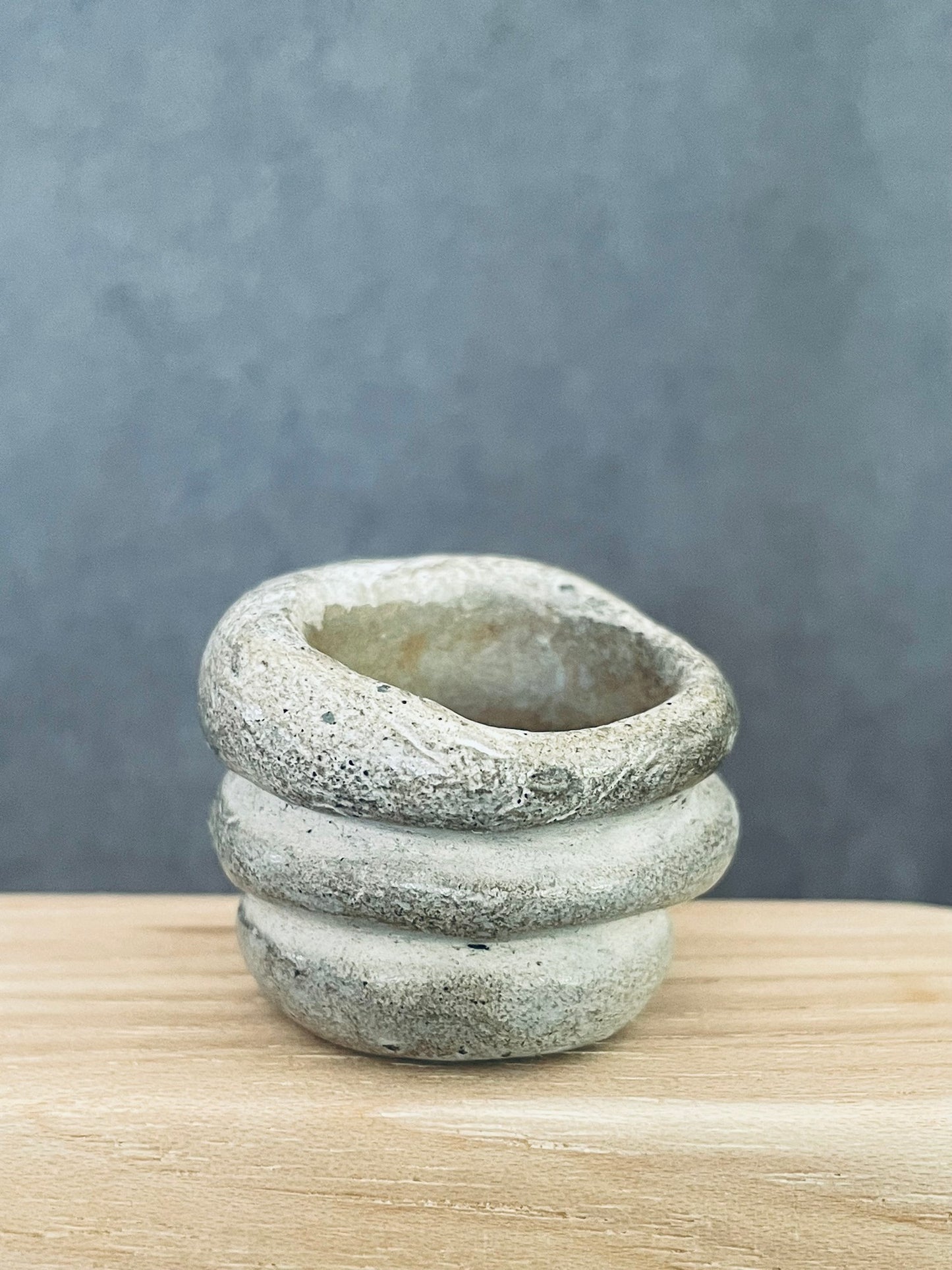 Strata Greige Bowl