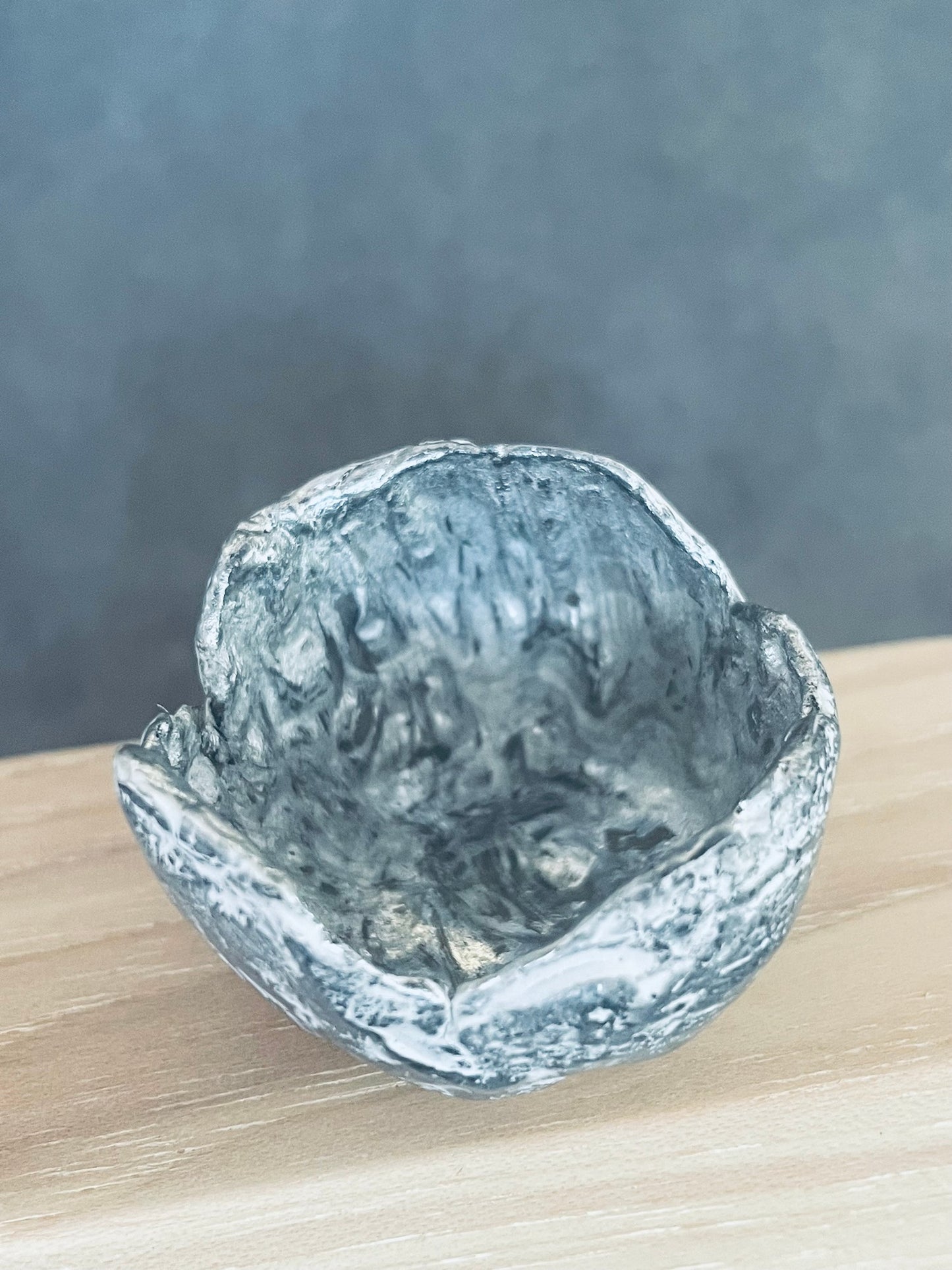 Fisura Gray and White Bowl