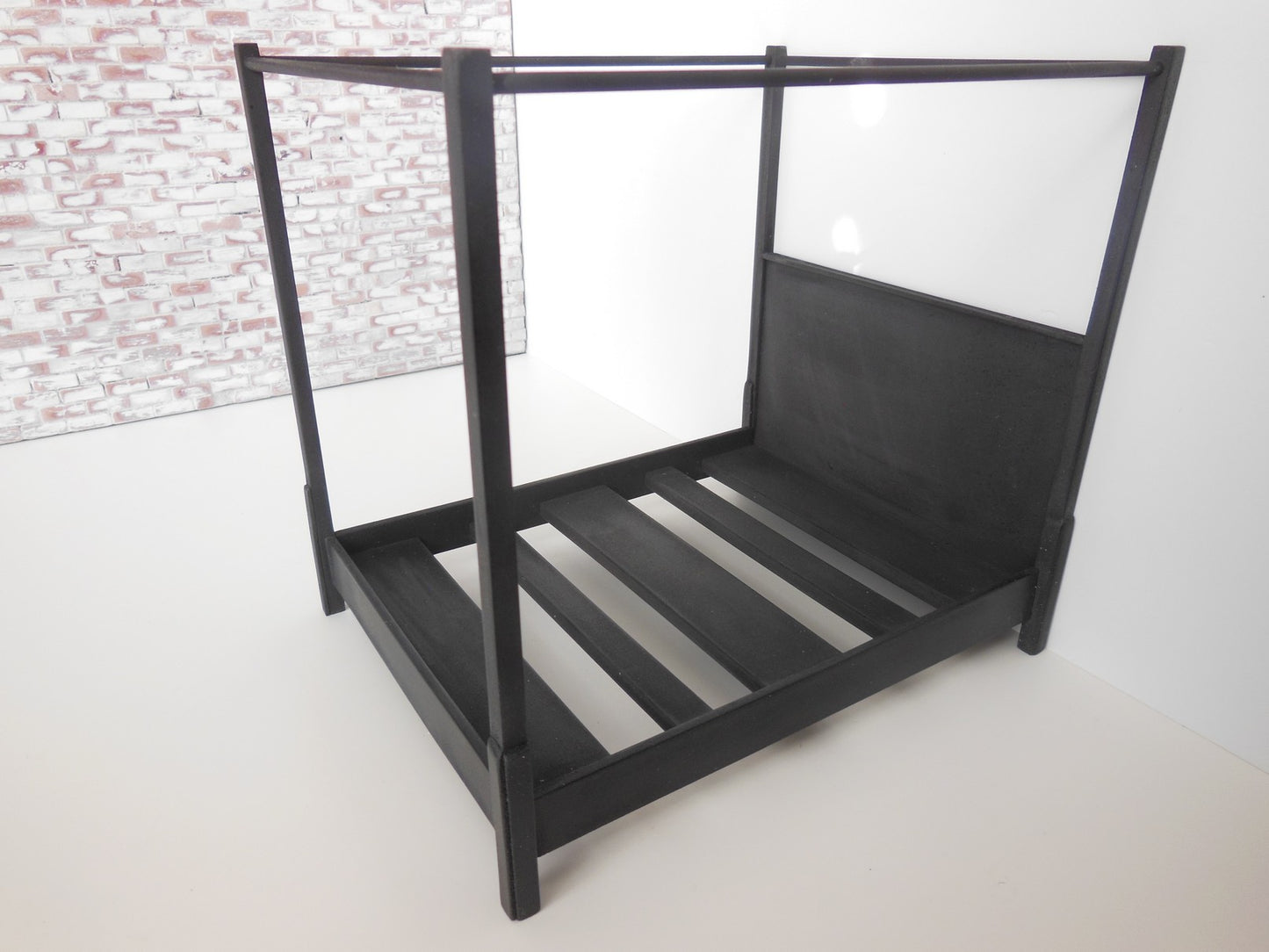 Danby Bed in Black Steel