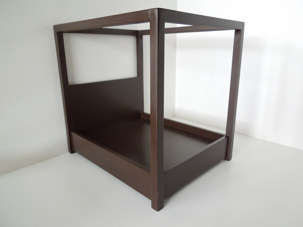 Devon Canopy Bed in Espresso