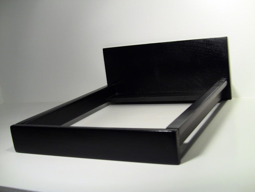 Black Platform Bed