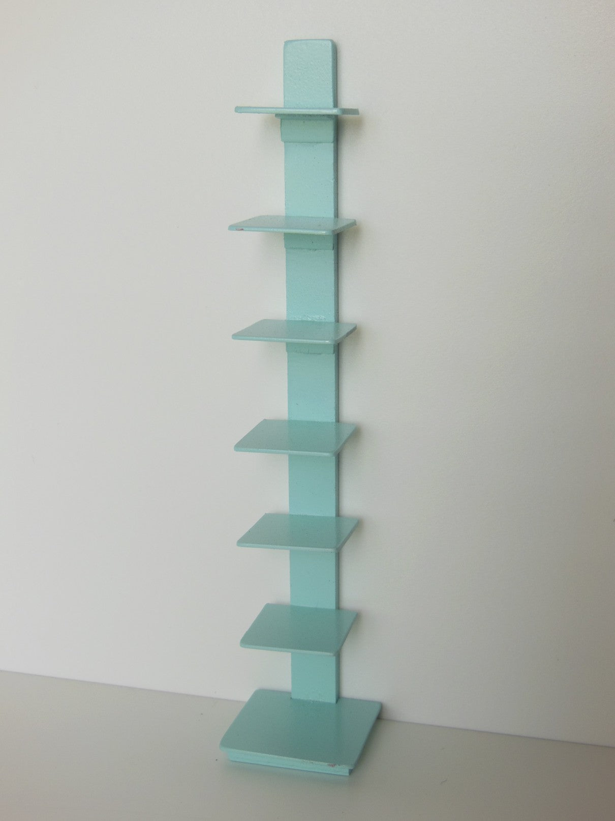 Tower Bookcase in Light Blue