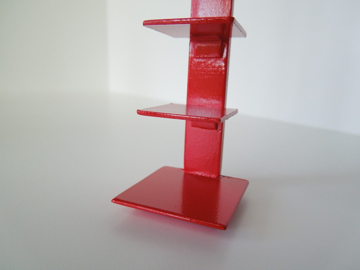 Tower Bookcase in Red