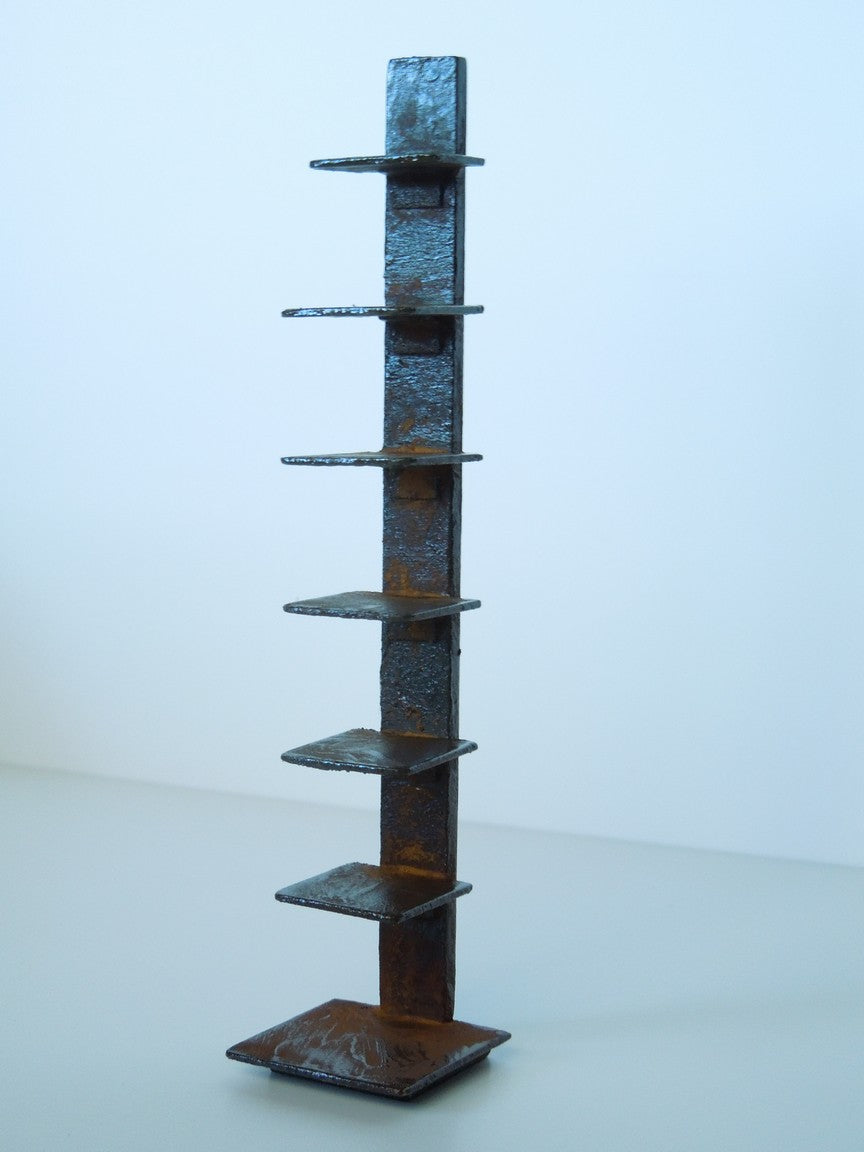 Tower Bookcase in Rust
