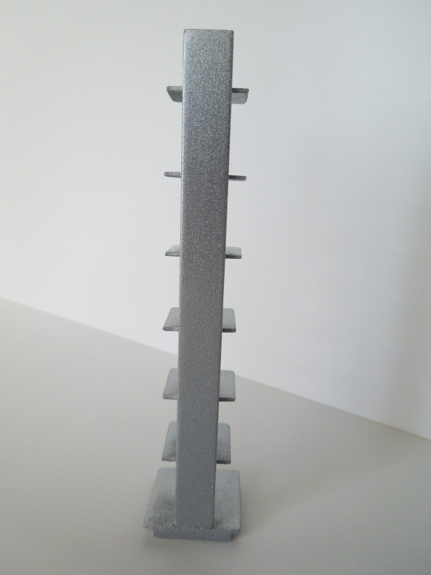 Tower Bookcase in Silver