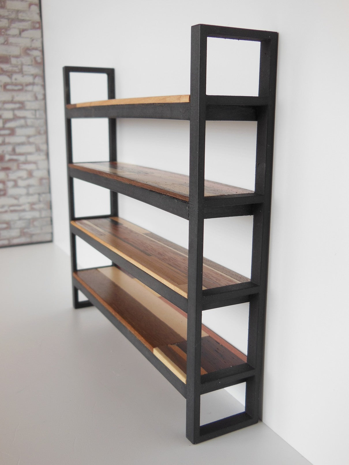 Fairfax 4 Tier Shelving Unit M.U.T.T./Black