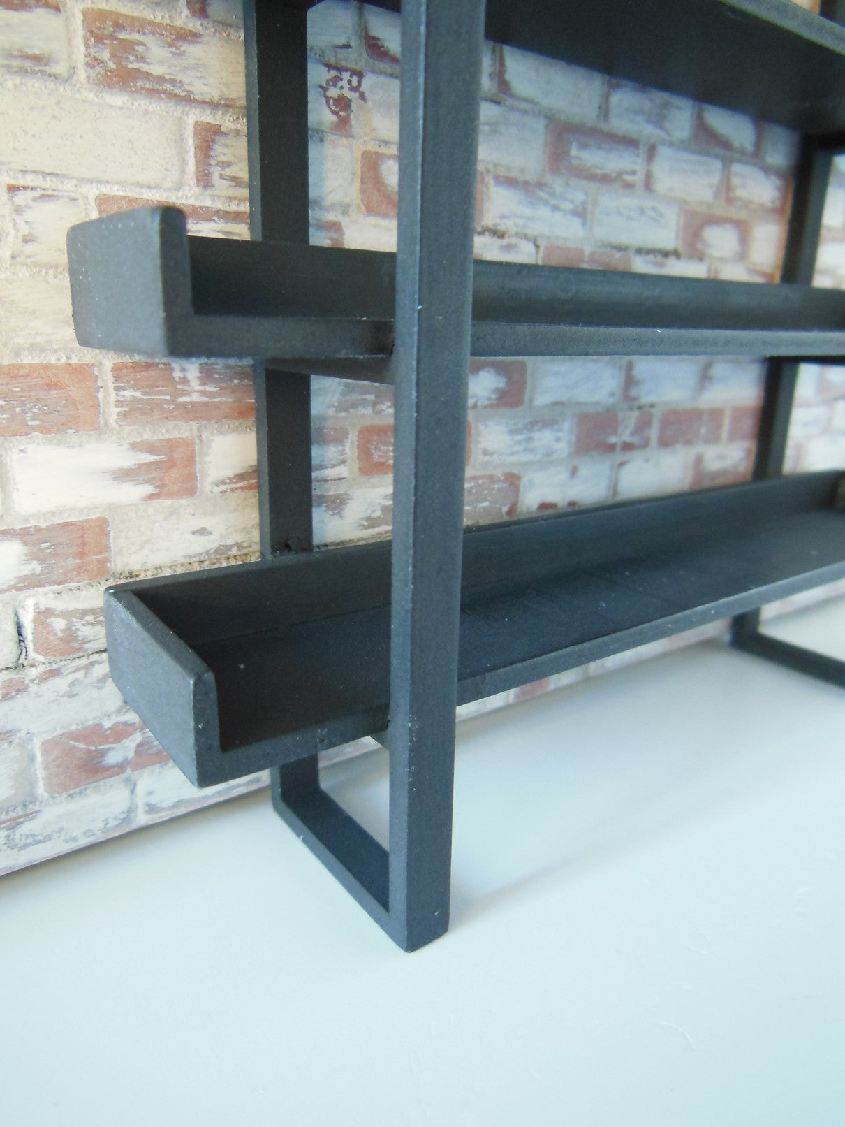 Studio 4 Tier Shelving Unit in Natural Steel