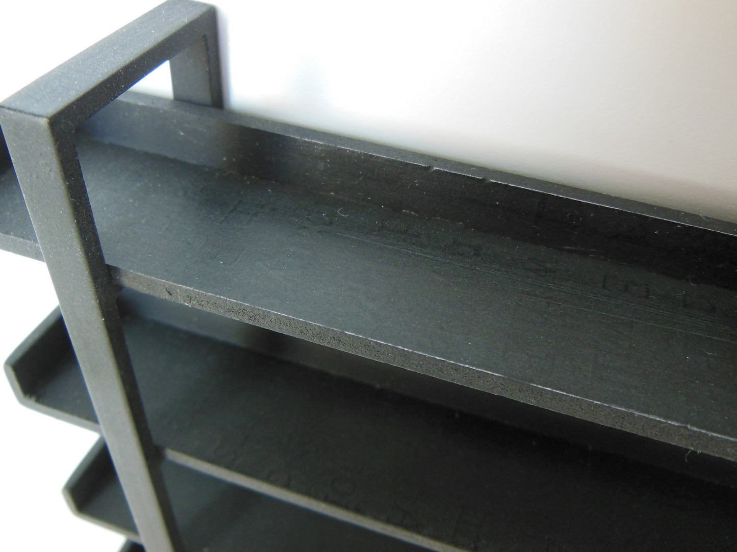 Studio 4 Tier Shelving Unit in Natural Steel