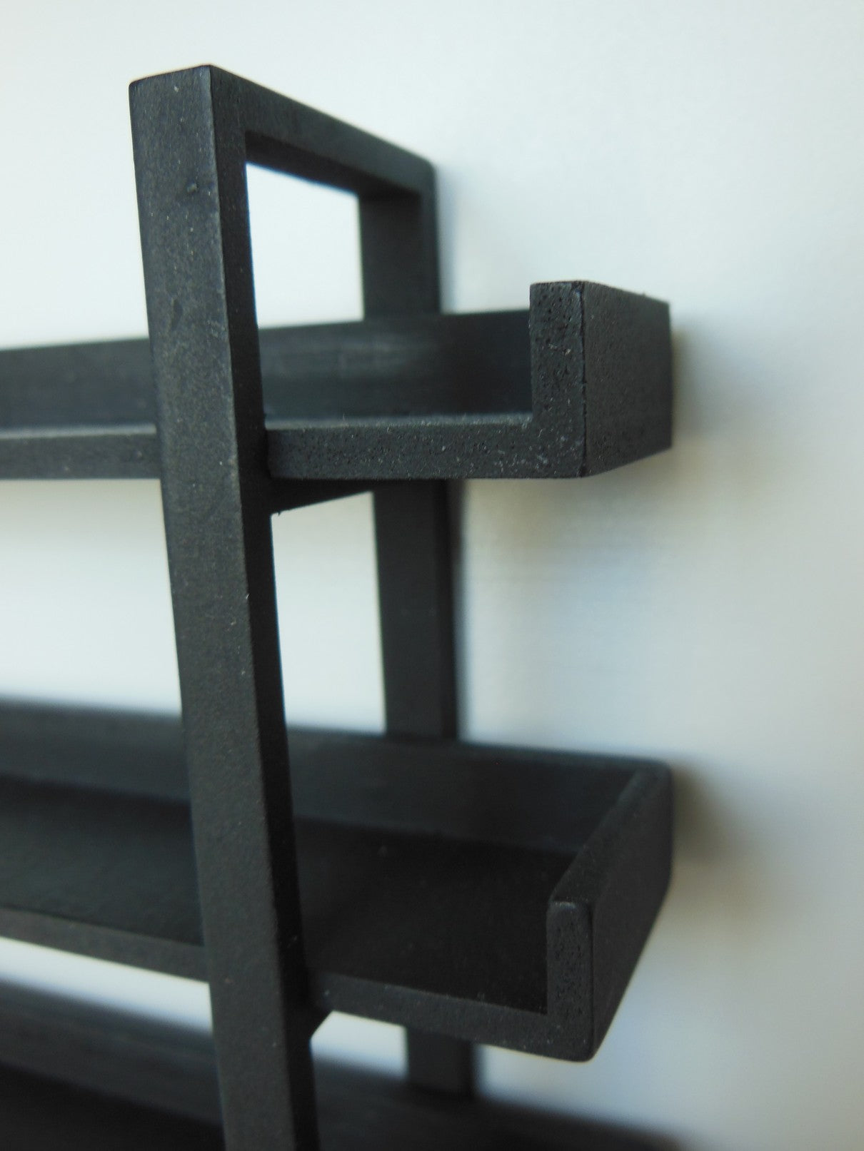 Studio 4 Tier Shelving Unit in Natural Steel
