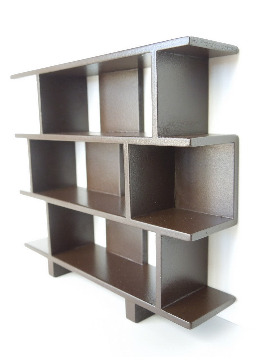 Vendi 3 Tier Bookcase in Espresso