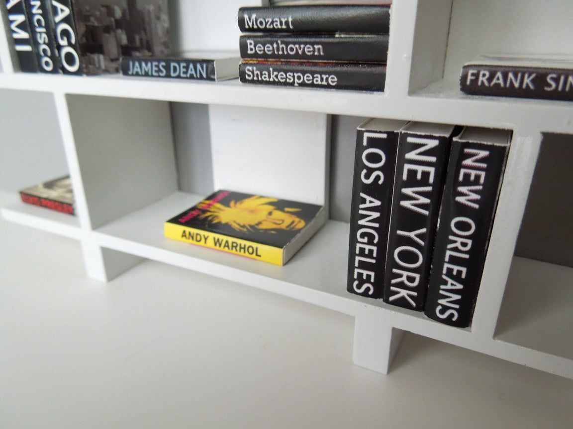 Vendi 3 Tier Bookcase in White