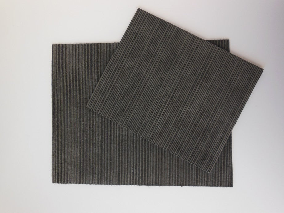 Charcoal Linear Area Rug