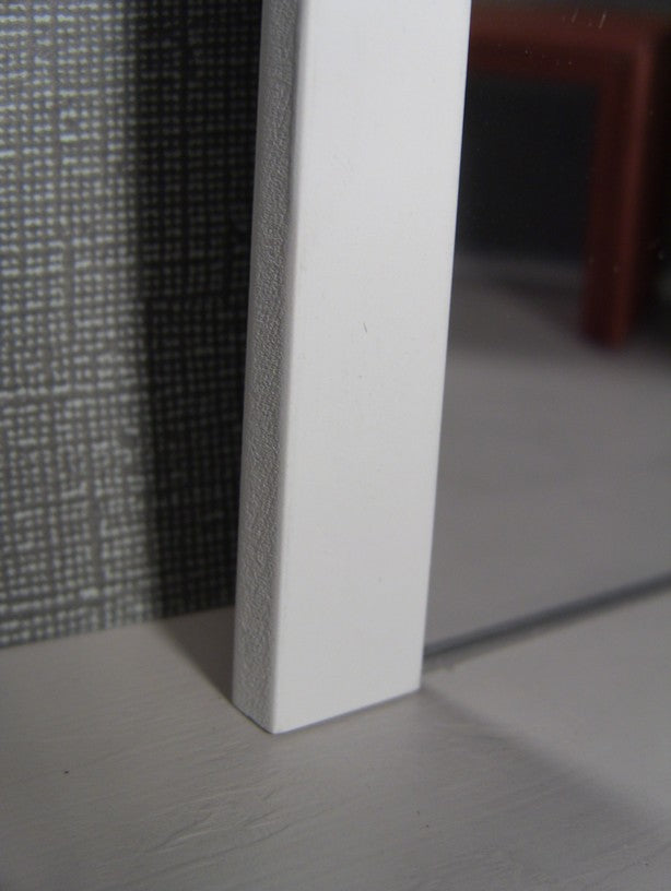 White Floor Mirror