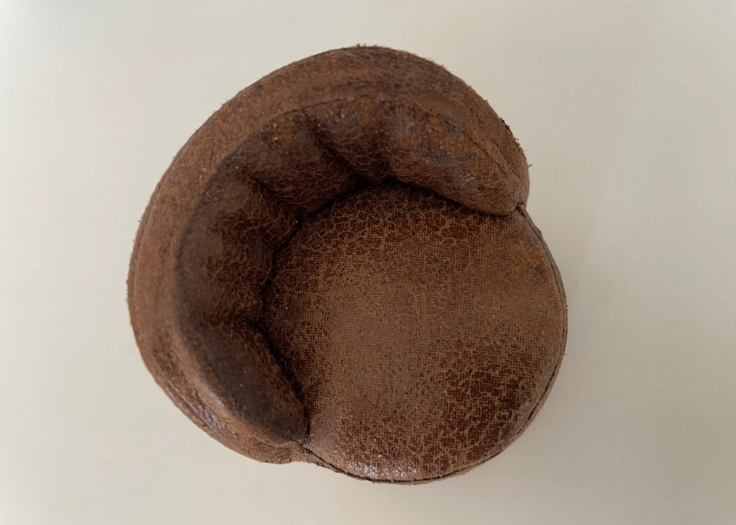 Barrel Chair in Vintage Brown