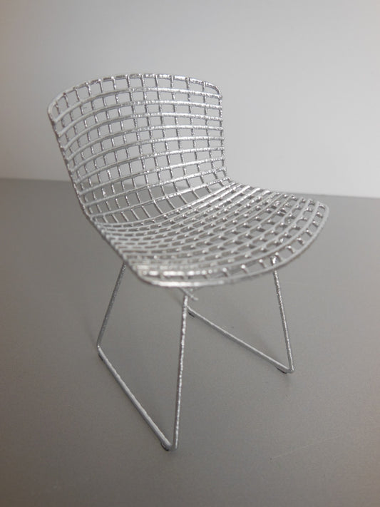Bertoia Chair in Silver