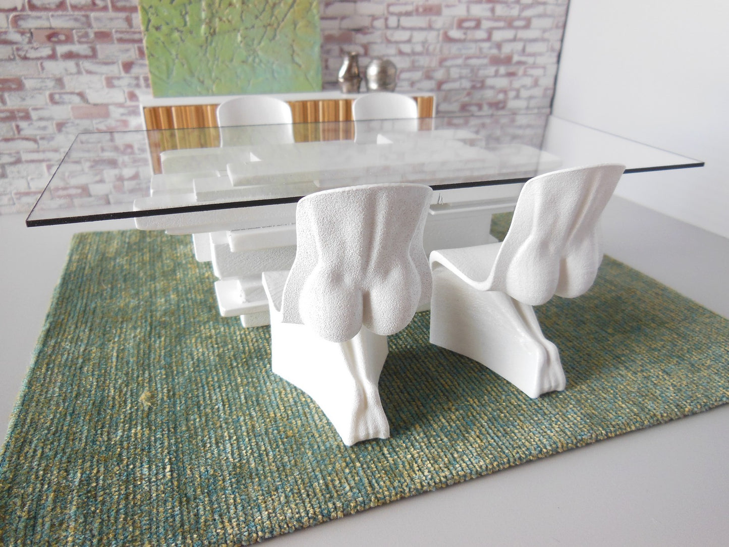 Derriere Chair in White