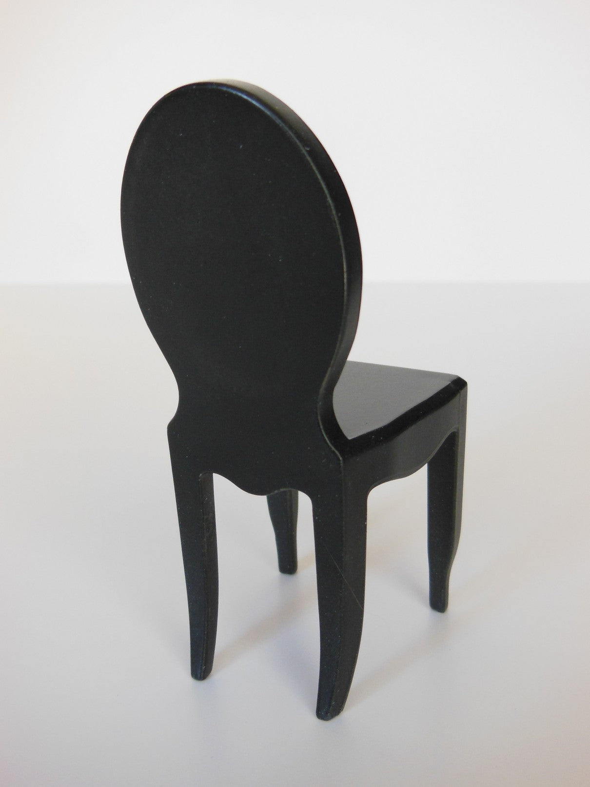 Ghost Dining Chair in Black Matte