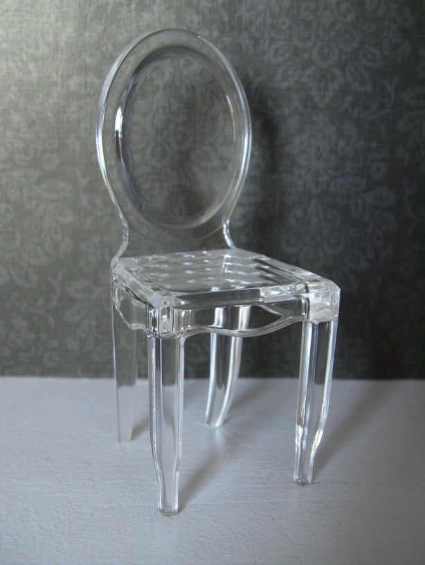 Ghost Dining Chair in Clear