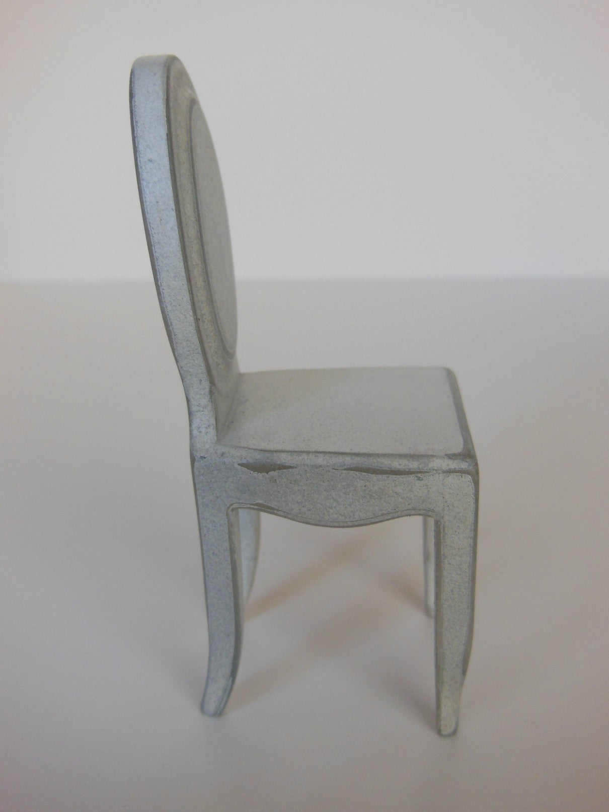 Ghost Dining Chair in Distressed White