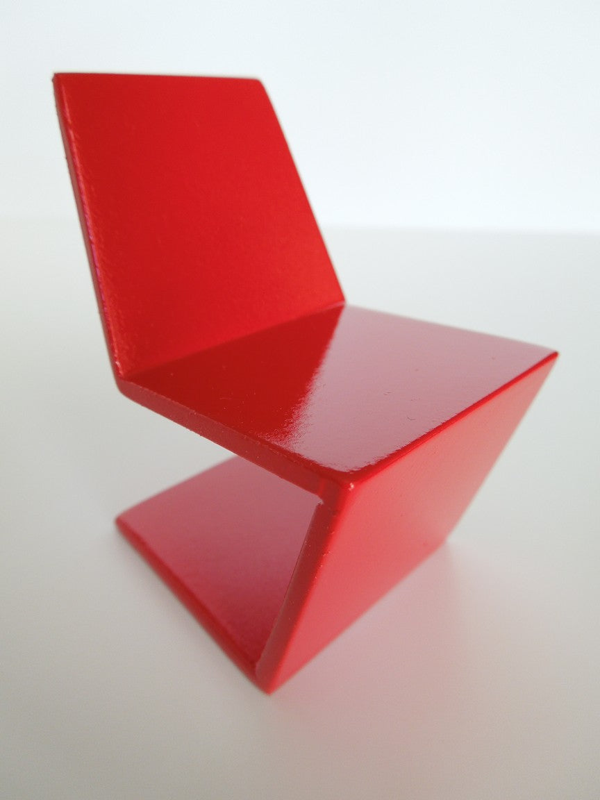 Klein Chair in Red Lacquer