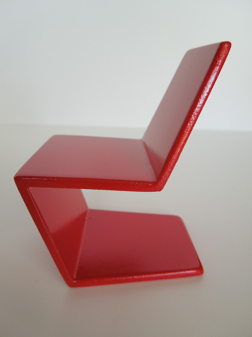 Klein Chair in Red Lacquer