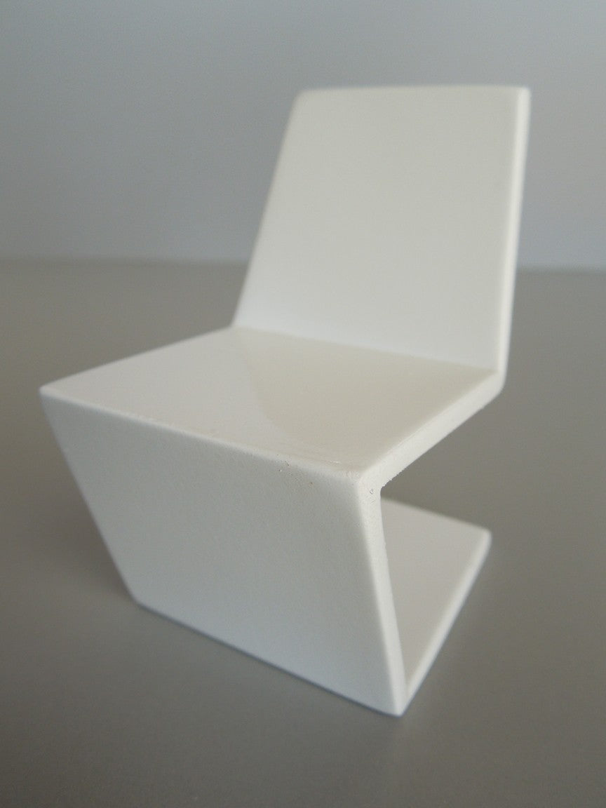 Klein Chair in White Lacquer