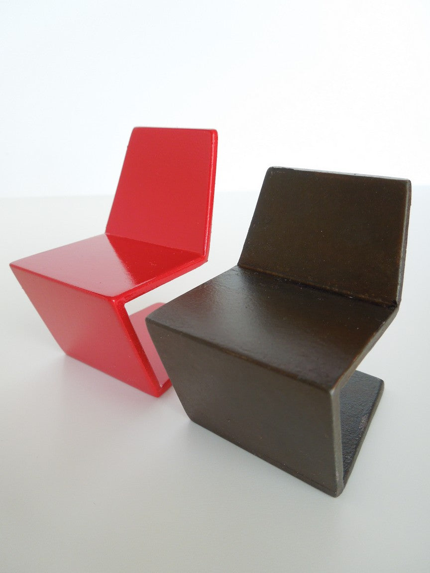 Klein II Chair in Natural Steel