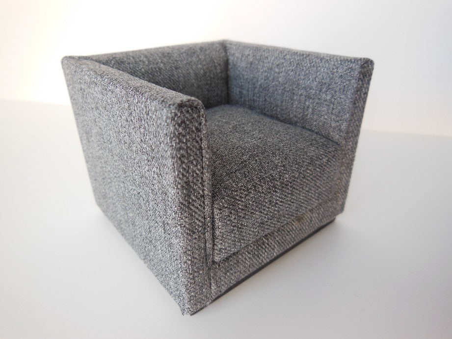 Metro Petite Chair in Gray