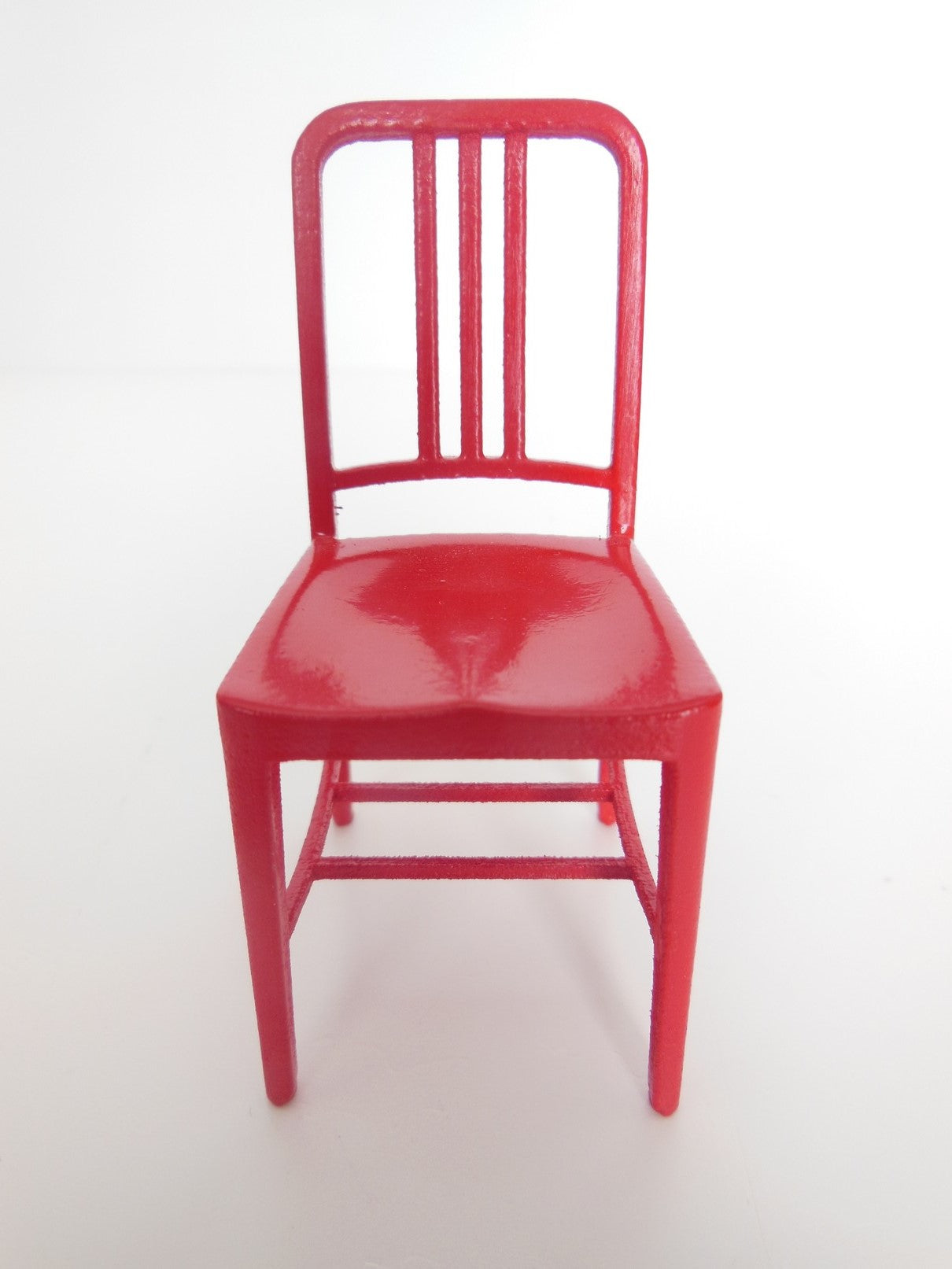Navy Chair in Red