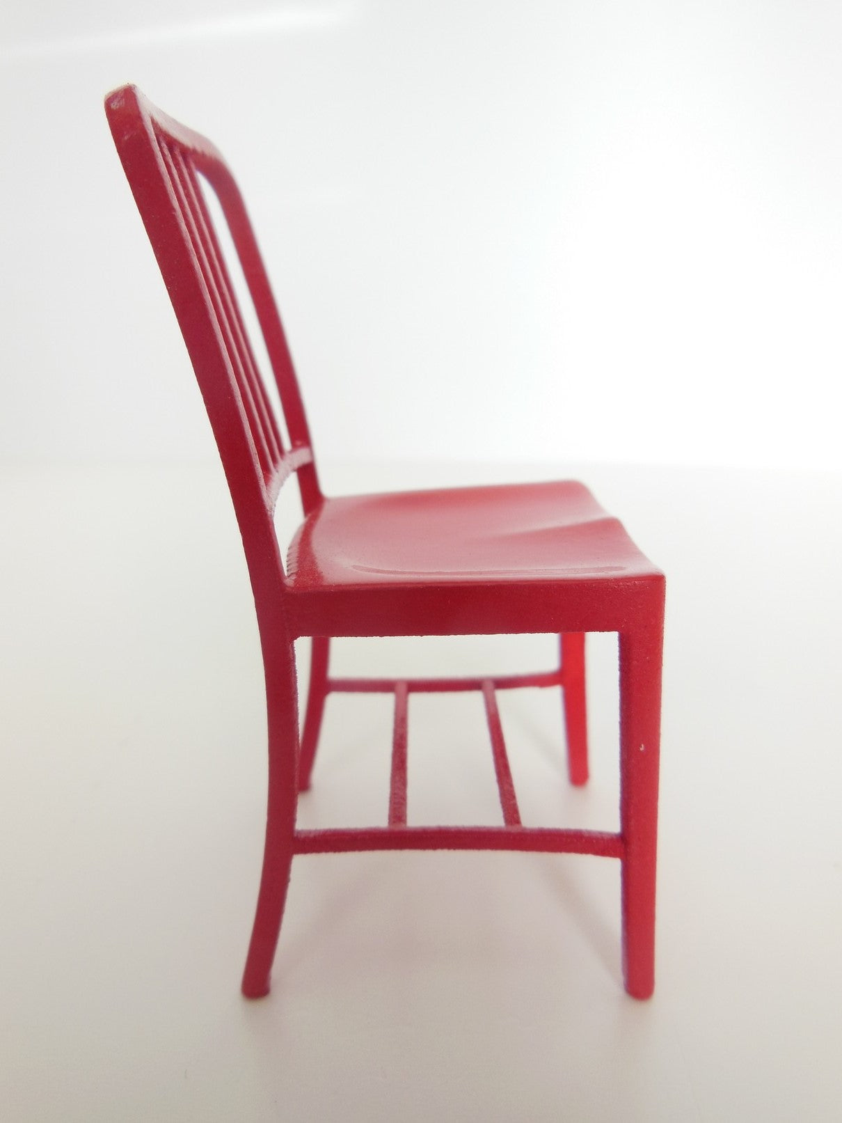Navy Chair in Red