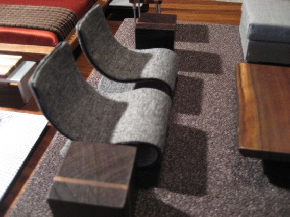 S Chair in Gray