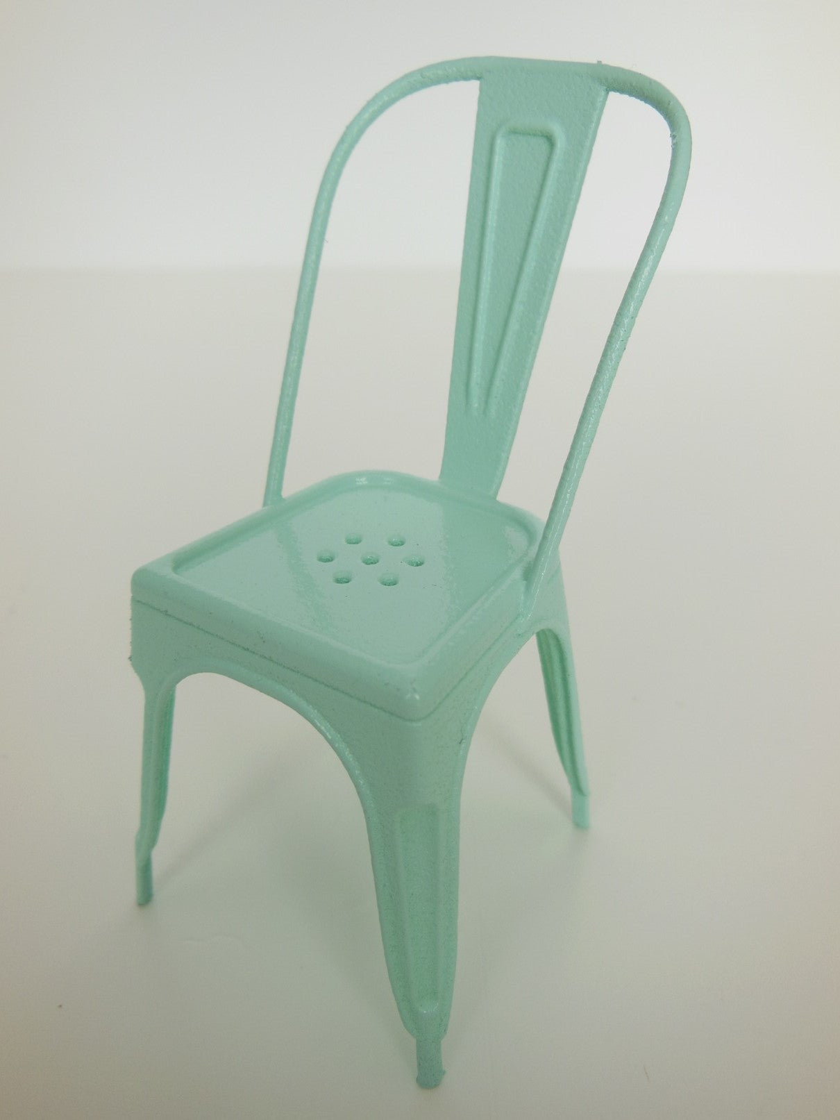 Tolix Chair in Light Blue