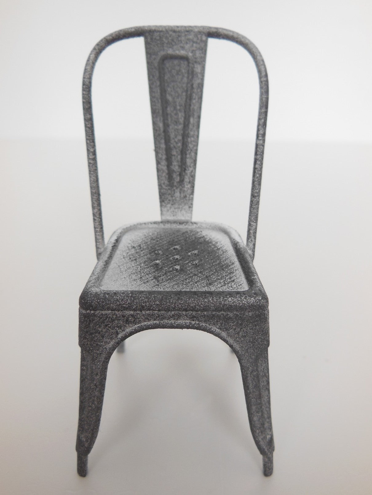 Tolix Chair in Vintage Silver