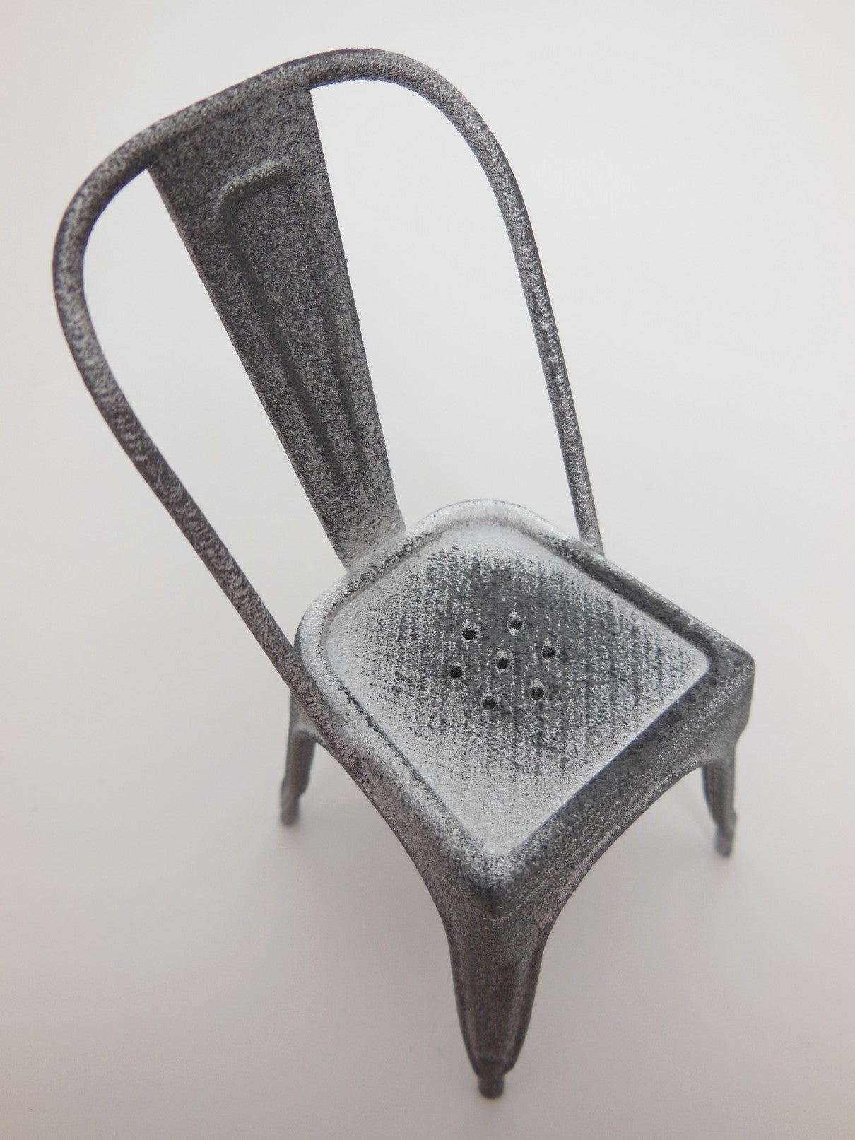 Tolix Chair in Vintage Silver