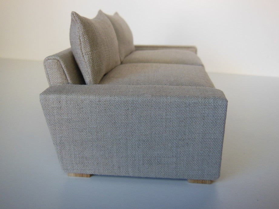 Davis Sofa in Linen Wheat