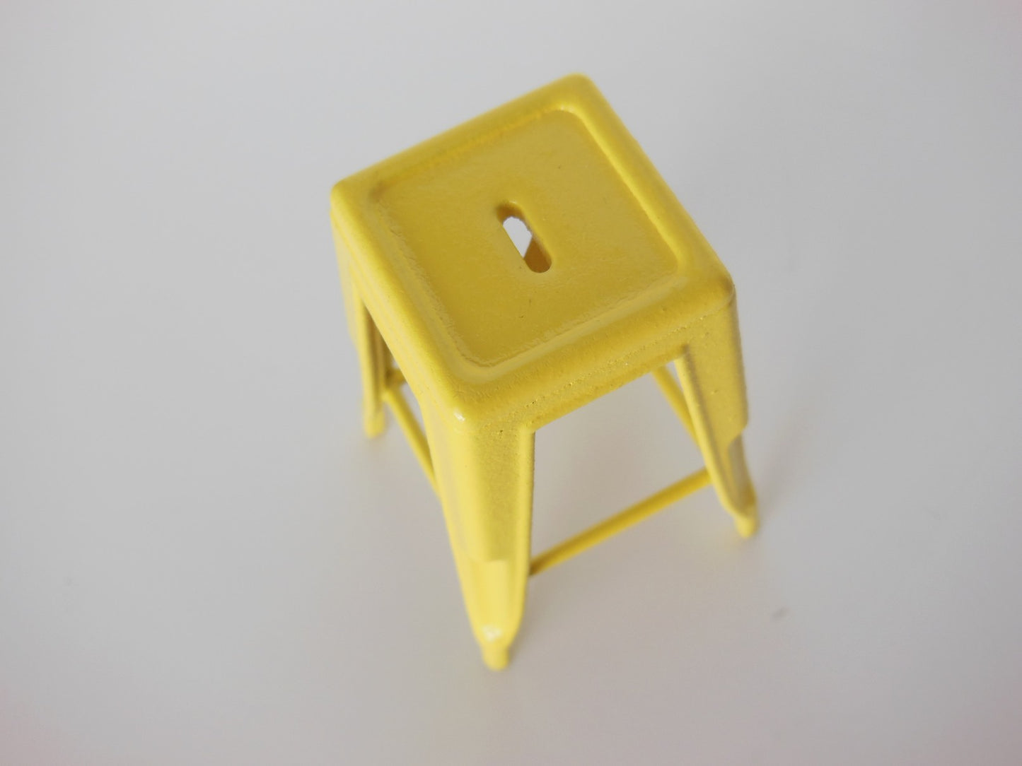 Tolix Stool in Yellow