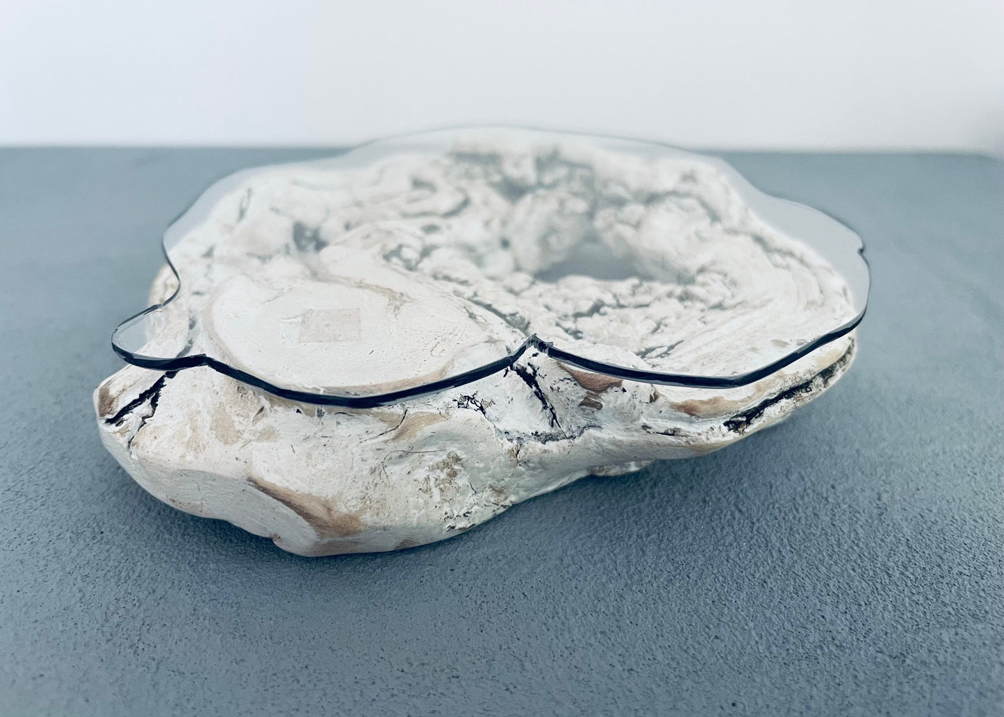Castaway Round Driftwood Coffee Table