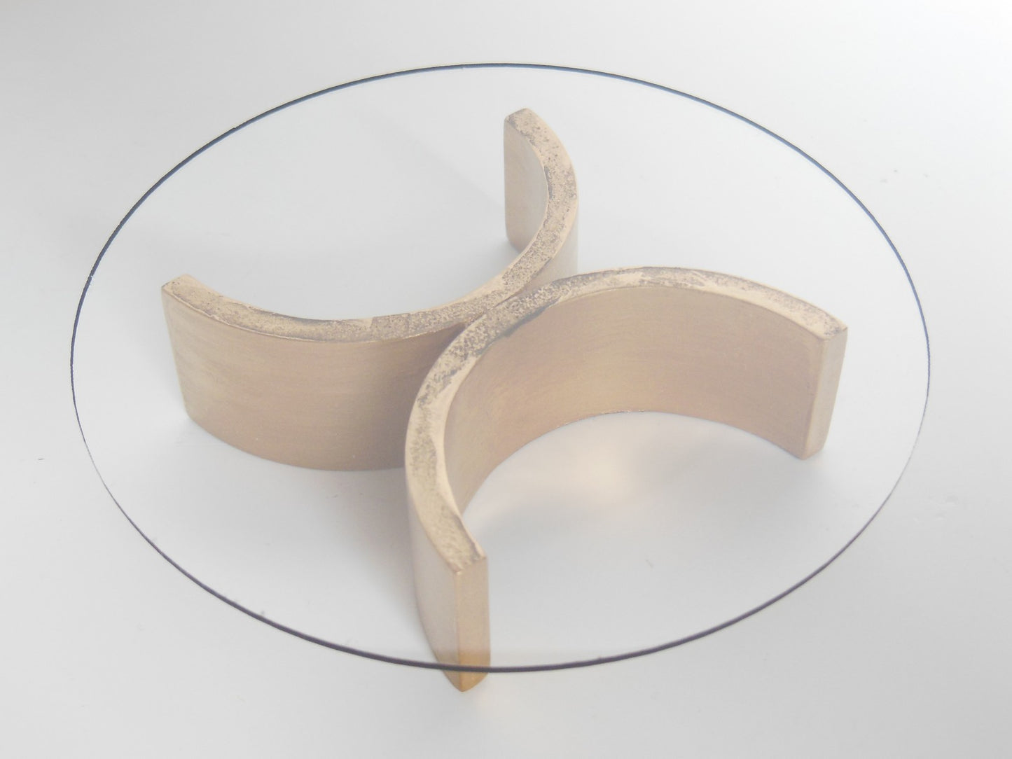 Lotus 2 Coffee Table in Gold