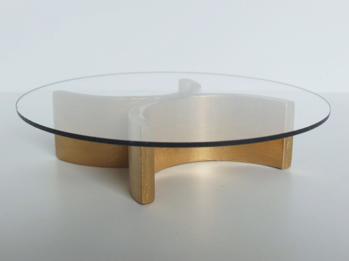 Lotus 2 Coffee Table in Gold