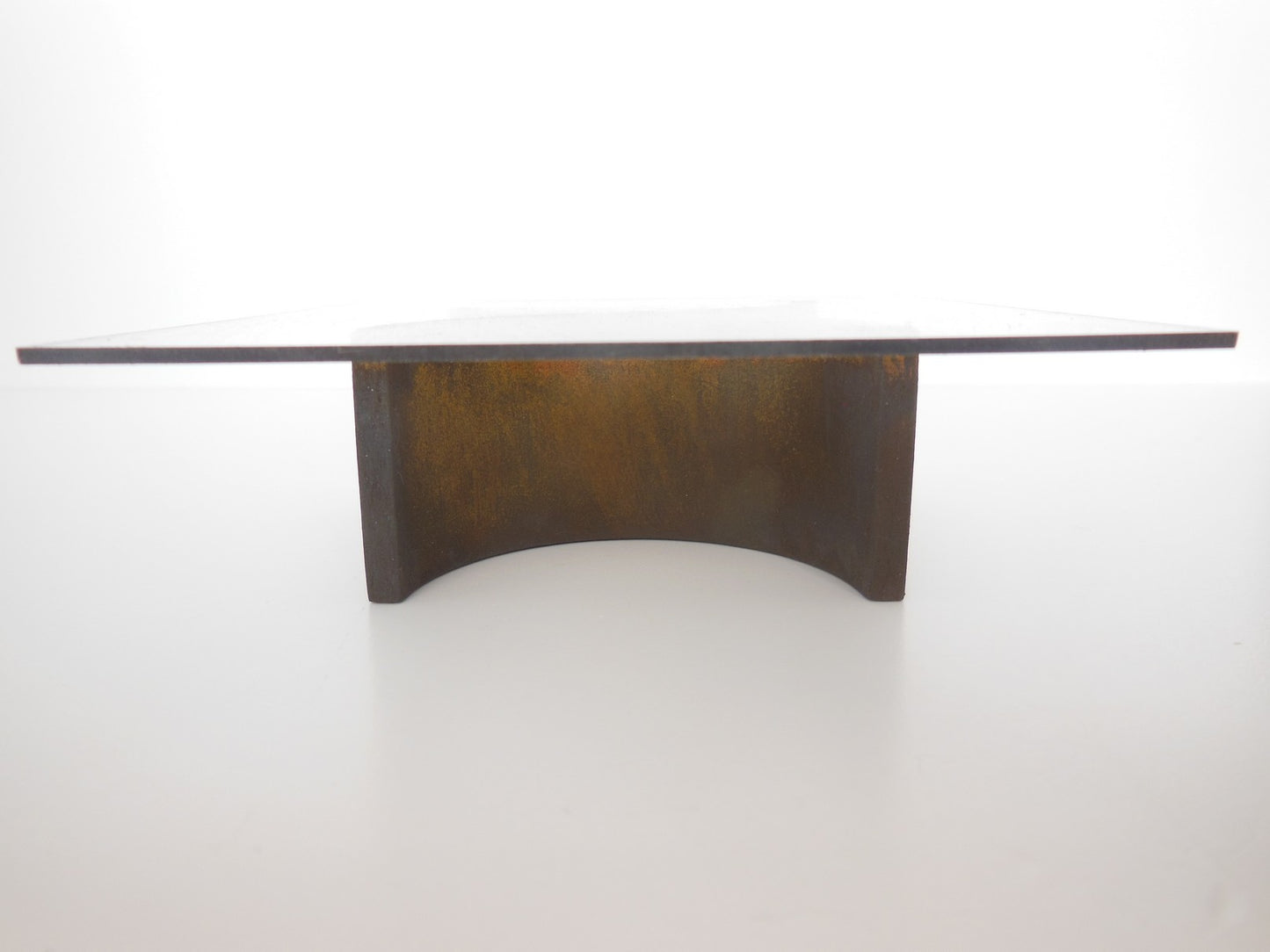 Lotus 2 Coffee Table in Rust