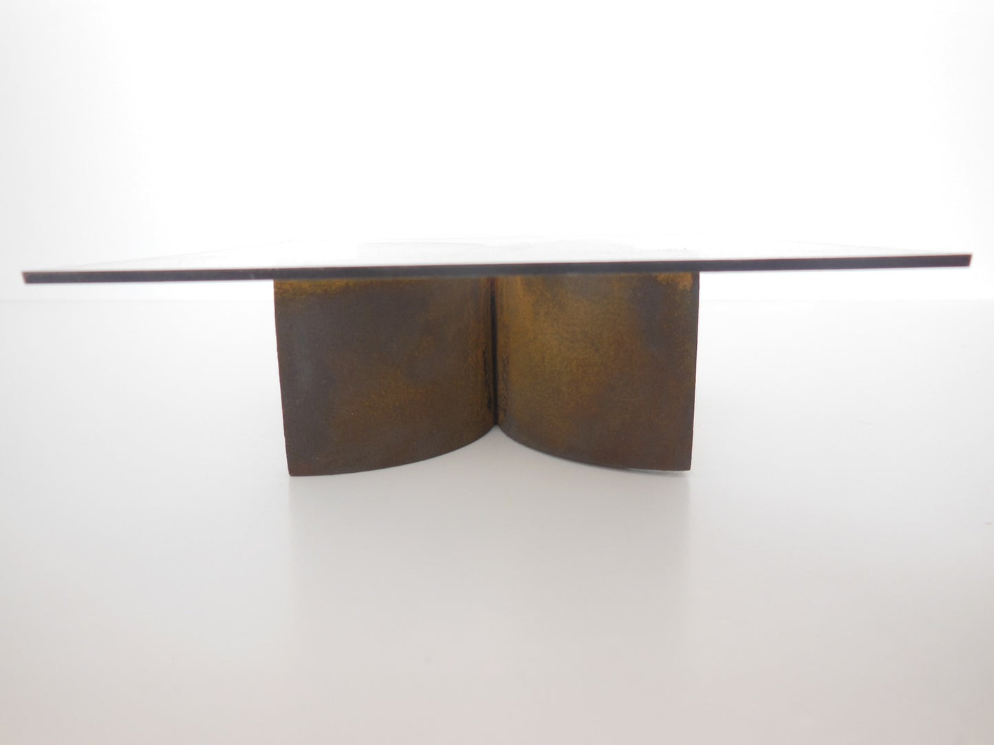 Lotus 2 Coffee Table in Rust